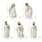 Glitzhome® 11 Piece Ivory Nativity Figurine Set